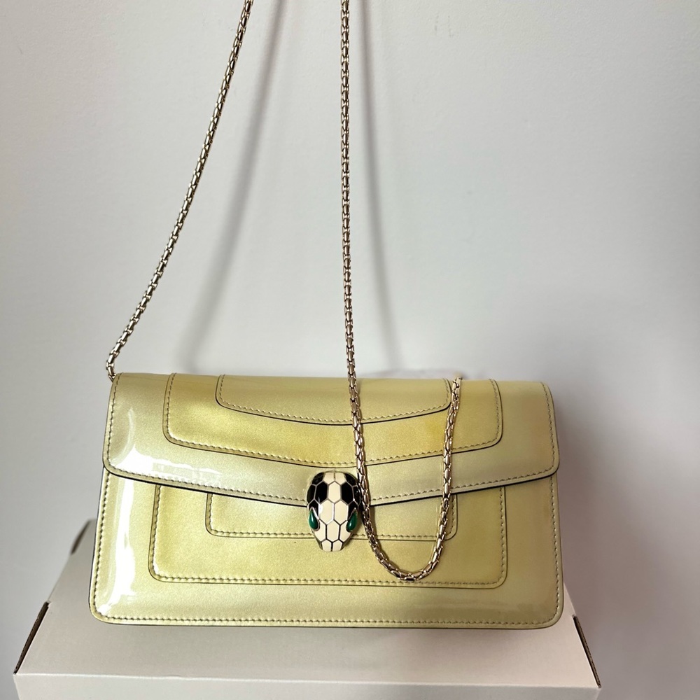 Serpenti Forever Calf-Leather Shoulder Bag ( Open for TRADE)
